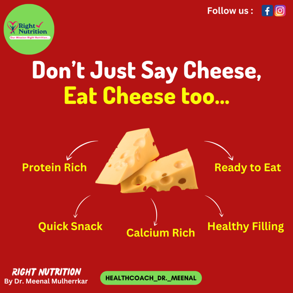 Nutrition benefits in Cheese