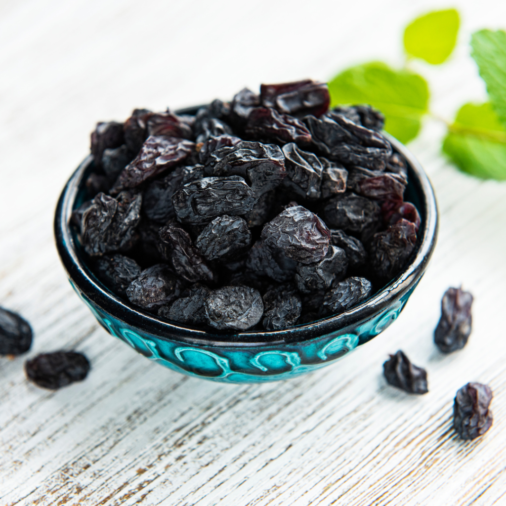 Nutrition Value of raisins