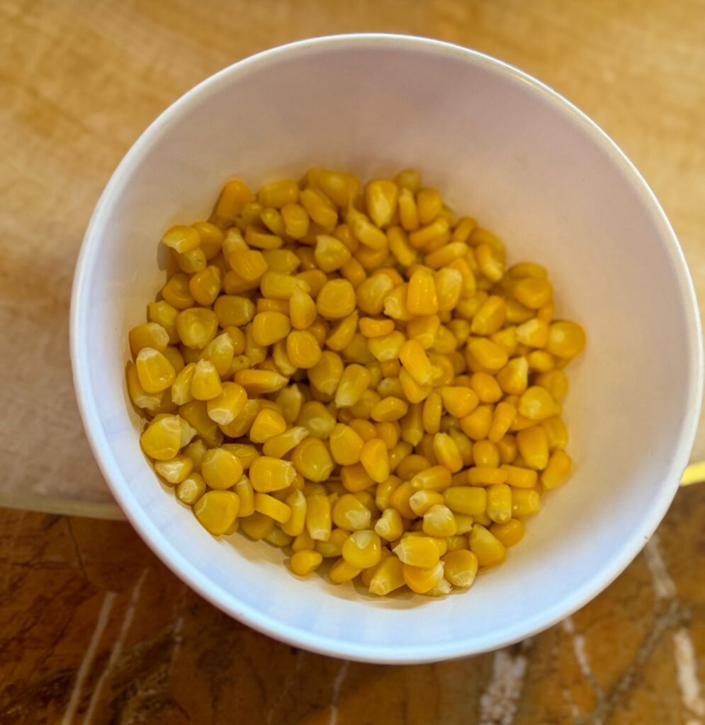 Seasonal food sweet corn